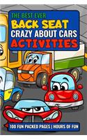 Best Ever Back Seat Crazy About Cars Activities