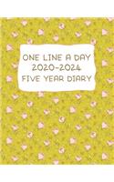 One Line A Day 2020-2024 Five Year Diary