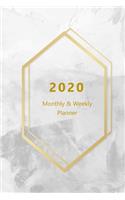 2020 Monthly & Weekly Planner
