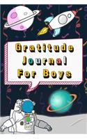 Gratitude Journal For Boys