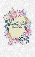Monthly Bill Payment Log: Payment Record Tracker Payment Record Book, Daily Expenses Tracker, Manage Cash Going In & Out, Simple Accounting Book, Small & Compact 120 Pages la
