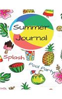 Summer Journal Splash Pool Party
