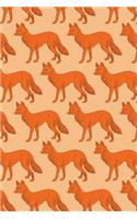 Orange Fox Writing Journal