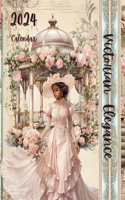 Black Victorian Elegance 2024 Calendar & Planner