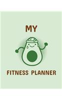 My Fitness Planner: Workout Journal For Women Gym Companion Fitness ActivityTracker Meal Plans Undated Month by Month Snapshot