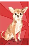 Journal Notebook For Dog Lovers, Chihuahua Sitting Pretty 7: Blank Journal To Write In, Unlined For Journaling, Writing, Planning and Doodling, For Women, Men, Kids, 160 Pages, Easy To Carry Size.(7 Wagworthy Plain Series 2)
