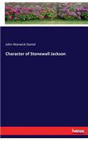 Character of Stonewall Jackson