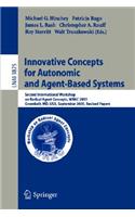 Innovative Concepts for Autonomic and Agent-Based Systems