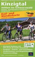 Kinzigtal Black Forest bicycle - & hiking map