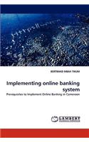 Implementing Online Banking System