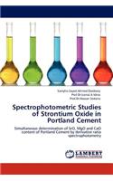 Spectrophotometric Studies of Strontium Oxide in Portland Cement