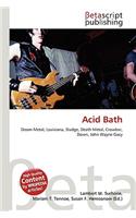 Acid Bath: (German)