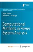 Computational Methods in Power System Analysis