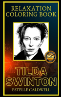 Tilda Swinton Relaxation Coloring Book
