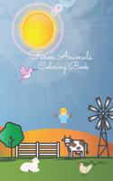 Coloring Farm Animals
