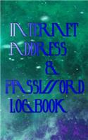 Password Book With Lock: Internet Password Logbook Cognac Leatherette Size 5x8 Inch Remember - Log # Security Glossy Cover Design 110 Page Good Print.