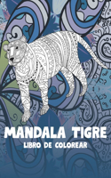 Mandala Tigre - Libro de colorear