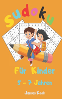 Sudoku für Kinder 5 - 7 Jahren: : 200 Sudokus für Kinder im Alter von 5 bis 7 Jahren mit Lösungen - Verbesserung von Gedächtnis und Logik. Dieses Aktivitätenbuch wurde speziell für
