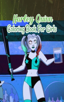 Harley Quinn Coloring Book For Girls