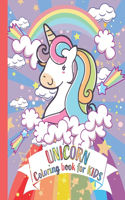 Unicorn coloring book for kids