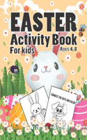 Easter Activity Book For Kids Ages 4-8