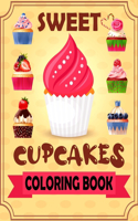 Sweet Cupcakes Coloring Book