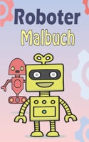 Roboter Malbuch