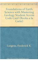 Foundations of Earth Science with Mastering Geology Student Access Code Card