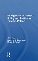 Background To Crisis