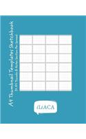 A4 Thumbnail Templates Sketchbook