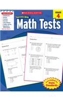Scholastic Success with Math Tests: Grade 4 Workbook