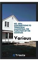 No. 109a. Contributions to Terrestrial Magnetism: The Variation of the Compass