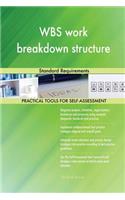 WBS work breakdown structure Standard Requirements