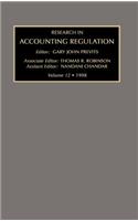 Research in Accounting Regulation