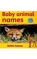 Baby animal names