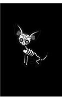 (Chihuahua skull): Notebook Journal Diary 110 Lined pages