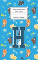 Primary Composition Notebook Grades K-2 Story Journal H