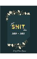 Get Shit Done 2020-2021 Daily Planner Organizer