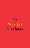 My Weather Notebook
