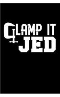 Clamp it Jed: Blank Lined Journal