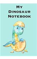 My Dinosaur Notebook: Watch My Skills Grow as I Read Write and Draw