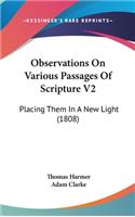 Observations On Various Passages Of Scripture V2