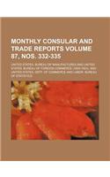 Monthly Consular and Trade Reports Volume 87, Nos. 332-335