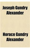 Joseph Gundry Alexander