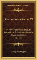 Observationes Sacrae V1