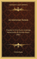 An Anniversary Sermon