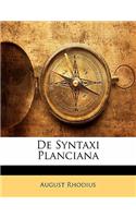 de Syntaxi Planciana