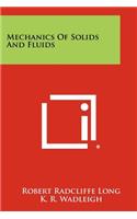 Mechanics Of Solids And Fluids