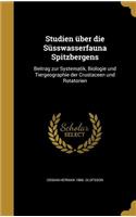 Studien über die Süsswasserfauna Spitzbergens