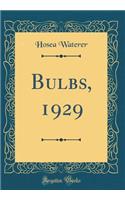 Bulbs, 1929 (Classic Reprint)